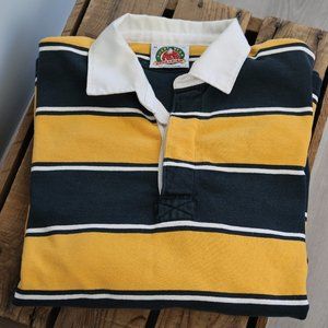 Barbarian Size Medium Made in Canada Long Sleeve Rugby Shirt